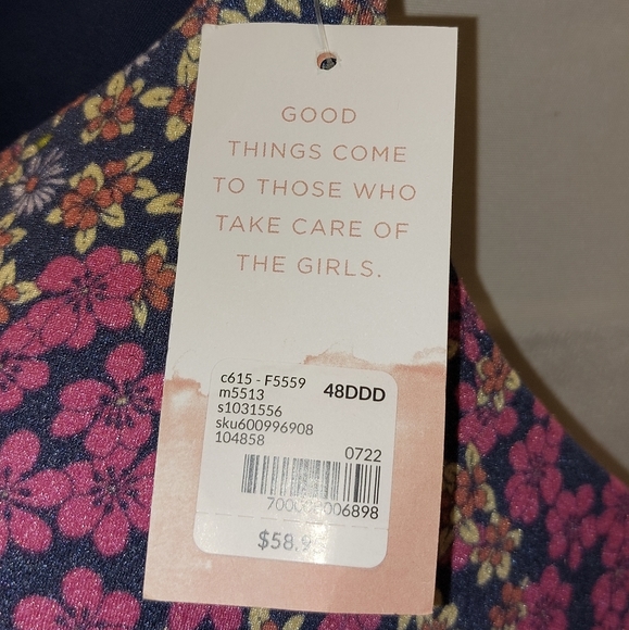 Cacique by Lane Bryant 48DDD Bra - Picture 3 of 3